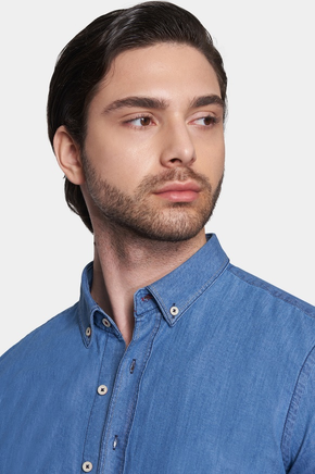 The Denim Shirt (True Blue)