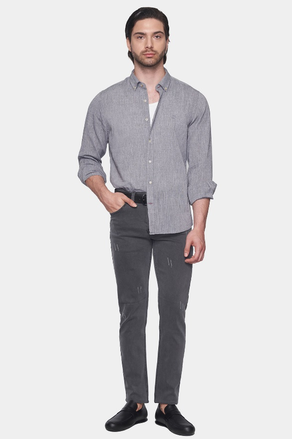 The Luxury Linen Shirt (Primer Gray)