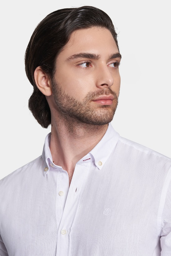 The Luxury Linen Shirt (Pure White)