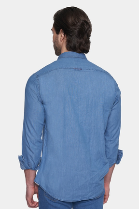 The Denim Shirt (Light Blue)