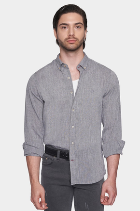 The Luxury Linen Shirt (Primer Gray)