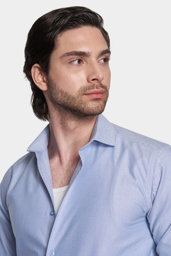 The Dress Shirt (Light Azure)