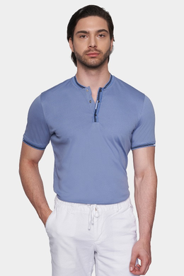 The Polo Tee (Powder Blue)