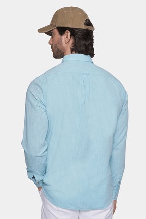 The Luxury Linen Shirt (Tiffany) - Bright Moons
