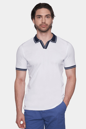 The Open Polo (Monaco White) - Bright Moons