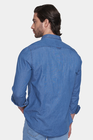 The Denim Shirt (True Blue)