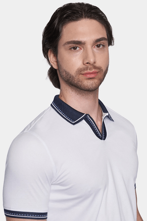 The Open Polo (Monaco White) - Bright Moons