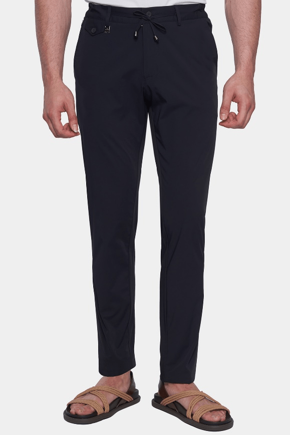 The Tailored Trouser (Dark Navy) - Bright Moons