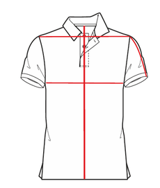 The Quarter Button Polo (White)