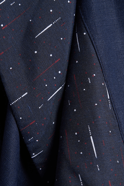The Slim Safari Coat (Navy) - Bright Moons